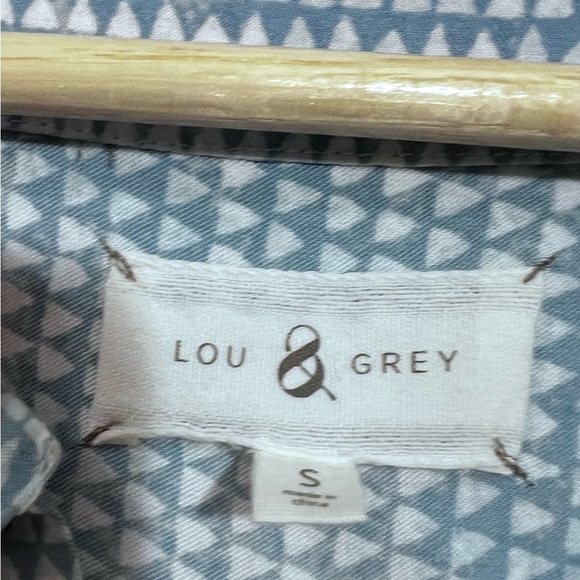 Blue and White Patterned Dress - Picture 6 of 6